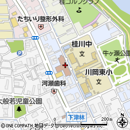 京都社会事業財団総合福祉施設京都桂川園周辺の地図