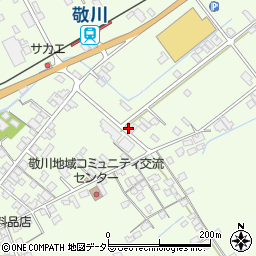 島根県江津市敬川町1231周辺の地図