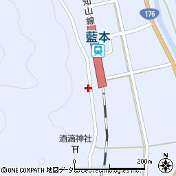 兵庫県三田市藍本1009周辺の地図
