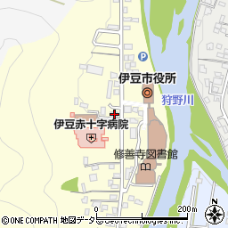 静岡県伊豆市小立野90周辺の地図
