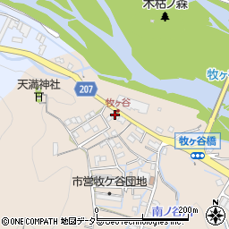 静岡県静岡市葵区牧ヶ谷388周辺の地図