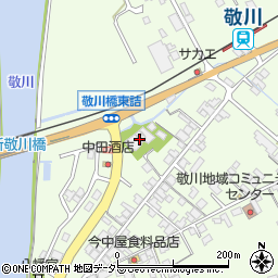 蓮敬寺周辺の地図