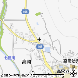 兵庫県神崎郡福崎町高岡1837周辺の地図