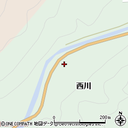 岡山県久米郡美咲町西川650周辺の地図