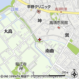 袴田組周辺の地図