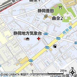 木内建設曲金社宅周辺の地図