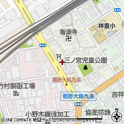 京都府京都市南区吉祥院三ノ宮西町周辺の地図