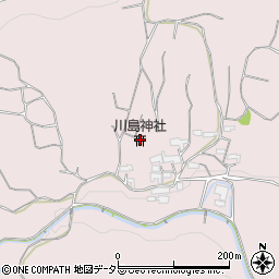 川島神社周辺の地図
