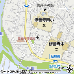 静岡県伊豆市柏久保1206周辺の地図