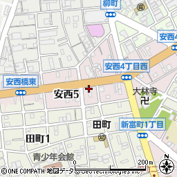 鈴長薬局周辺の地図