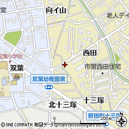 愛知県刈谷市野田町西田33-25周辺の地図