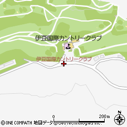 伊豆国際カントリークラブ周辺の地図