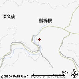 愛知県岡崎市箱柳町鬢櫛根周辺の地図
