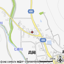 兵庫県神崎郡福崎町高岡1856周辺の地図