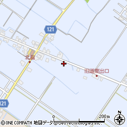 滋賀県甲賀市水口町北脇1037周辺の地図