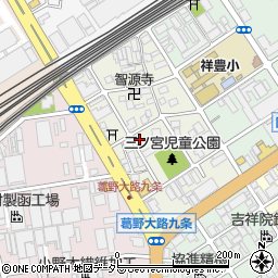 京都府京都市南区吉祥院三ノ宮西町79周辺の地図