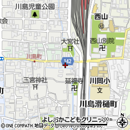 朝日新聞サービスアンカー桂周辺の地図