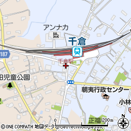 千倉駅周辺の地図