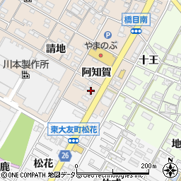元気塾橋目校周辺の地図