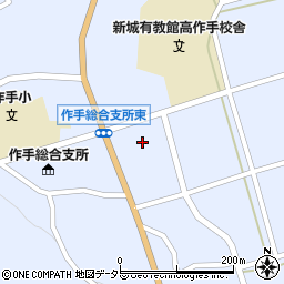 ＪＡ愛知東作手周辺の地図