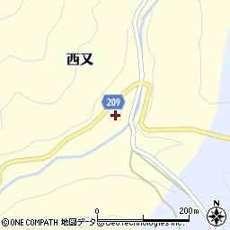 静岡県静岡市葵区西又1969周辺の地図