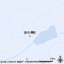 愛知県新城市作手高里曽坊沢周辺の地図