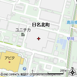 ユニチカ株式会社　岡崎工場周辺の地図