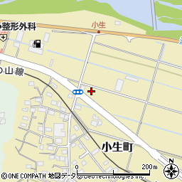 三重県四日市市小生町178周辺の地図