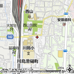 京都府京都市西京区川島滑樋町5周辺の地図