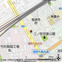 京都府京都市南区吉祥院三ノ宮西町66周辺の地図