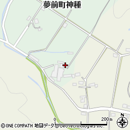 兵庫県姫路市夢前町神種5周辺の地図