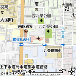 洛和会東寺南病院（洛和会）周辺の地図