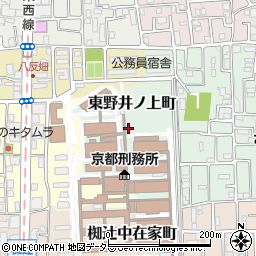 京都府京都市山科区東野井ノ上町周辺の地図