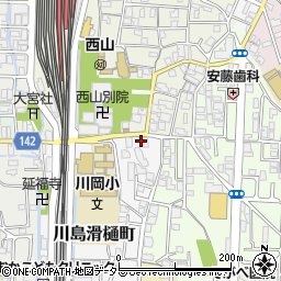 京都府京都市西京区川島滑樋町3周辺の地図