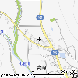 兵庫県神崎郡福崎町高岡1855周辺の地図