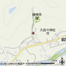 大阪府豊能郡能勢町宿野261周辺の地図