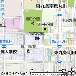 京都府京都市南区東九条西明田町31-1周辺の地図