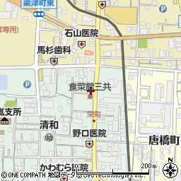 ロング学生服の店石山店周辺の地図