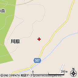兵庫県三田市川原197周辺の地図