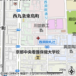 株式会社冨士模型　京都営業所周辺の地図