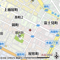 中央電気工事株式会社静岡支社周辺の地図