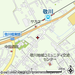 島根県江津市敬川町1210周辺の地図