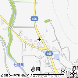 兵庫県神崎郡福崎町高岡1853周辺の地図