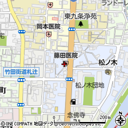 京都府京都市南区東九条東札辻町30周辺の地図