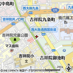 公益京都保健会　吉祥院訪問看護ステーション　ヘルパーステーション吉祥院周辺の地図