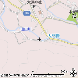 大阪府豊能郡能勢町山田804-1周辺の地図