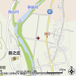 兵庫県姫路市夢前町前之庄2101周辺の地図