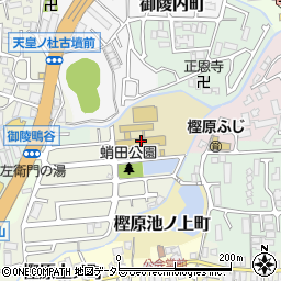 京都市立樫原中学校周辺の地図