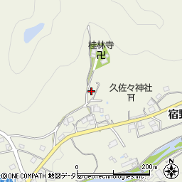 大阪府豊能郡能勢町宿野266周辺の地図