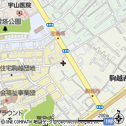 セブンイレブン清水駒越西店周辺の地図